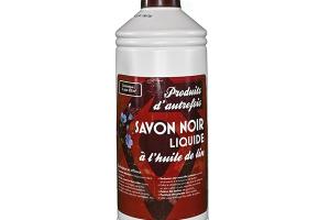 Savon noir liquide à l'huile de lin 1 L