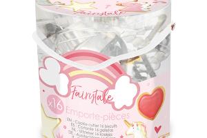 Seau 16 découpoirs Fairytale Scrapcooking