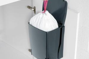Seau intérieur en plastique, noir, 0 cm - Brabantia
