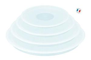 série de 3 couvercles de conservation 16-18-20cm - l9019222 blanc - Tefal