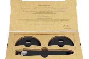 Set 1 poignée et 2 anses amovibles Mutine Evolution noir Cristel