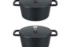 Set de 2 mini cocottes rondes 10 cm Baumalu