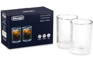 Set de 2 verres à double parois de verres à infusions froide Delonghi AS00004171