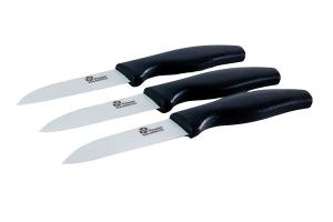 Set de 3 couteaux d'office en céramique 7,5 cm Essentiels Pradel Excellence