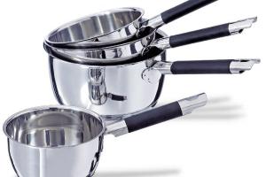 Set de 4 casseroles inox Rapid Cook 14 à 20 cm Mathon