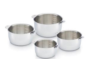 Set de 4 casseroles Select 14 16 18 20 cm Beka