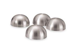 Set 4 moules demi-sphères en inox Mathon