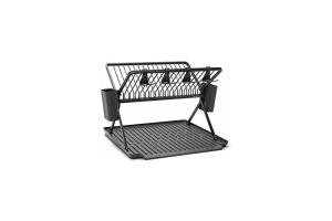 SinkSide Egouttoir Pliable, Large - Dark Grey 139482 - Brabantia