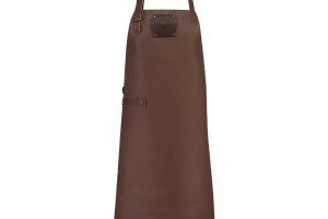 Tablier de cuisine artisanal cuir Buffalo Marron Witloft