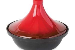 Tajine en fonte 30 cm rouge Mathon