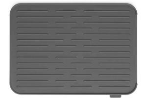 Tapis anti-goutte gris foncé scolapiatti