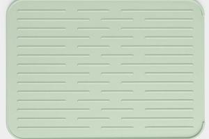 Tapis d'égouttage en silicone, vert (203329) - Brabantia