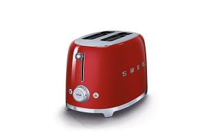 Toaster 2 fentes rouge 950 W TSF01RDEU Smeg