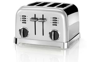 Toaster 4 tranches Gris perle CPT180SE Cuisinart