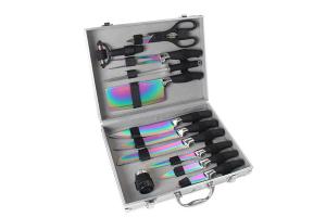 Valise 12 pièces lames revêtement Titane Pradel Excellence