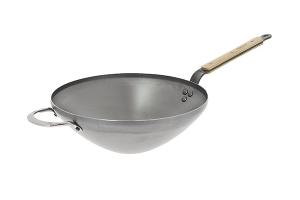 Wok acier Minéral B Bois 32 cm De Buyer