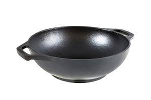 Wok en fonte naturelle 23 cm Lodge