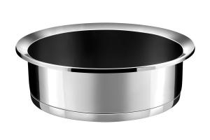 Ycône - Sauteuse 24cm inox revêtement Greblon C3 Cuisinox