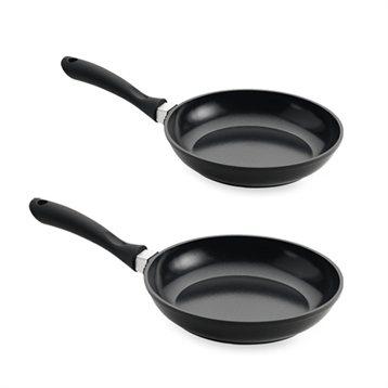 Lot 2 poêles Saveur Plus 24 et 28 cm Mathon