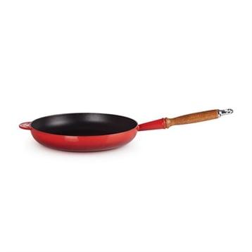 Poêle fonte émaillée 28 cm Cerise Le Creuset