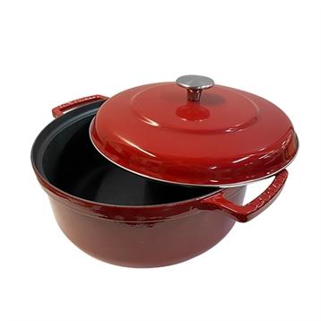 Cocotte Bistrot rouge 24 cm Invicta