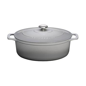 Cocotte Ovale Gris céleste 29 cm Chasseur