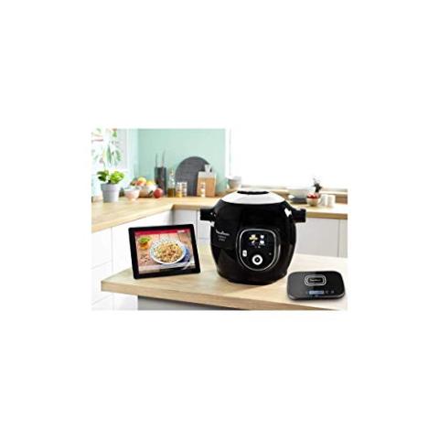 Moulinex Multicuiseur Intelligent Cookeo+ Connect Grameez via Application Bluetooth 6L 6 Modes de Cuisson 150 Recettes Préprogrammées Jusqu'à 6 Personnes + Balance de cuisine incluse Noir CE856800 Moulinex Multicuiseur Intelligent Cookeo+ Connect Grameez via Application Bluetooth 6L 6 Modes de Cuisson 150 Recettes Préprogrammées Jusqu'à 6 Personnes + Balance de cuisine incluse Noir CE856800
