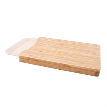Planche en bambou avec plateau Point Virgule