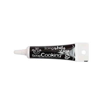 Stylo de décoration alimentaire noir Scrapcooking