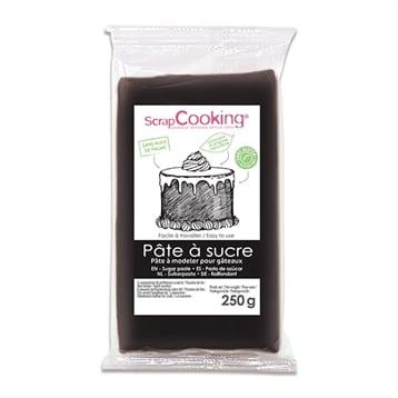 Pâte à sucre coloris noir 250 g Scrapcooking