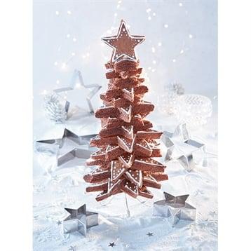 Coffret Sapin de Noël 3D en biscuits 7 pièces Mathon