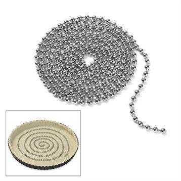 Chaîne fond de tarte en inox 180 cm Mathon