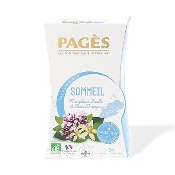 Infusion bio sommeil 24 sachets Pagès Pagès