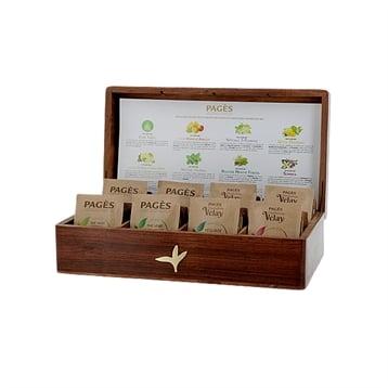 Coffret palissandre thé infusion Bio Pagès Coffret palissandre thé infusion Bio Pagès