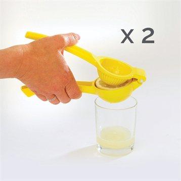 Lot 2 presses-agrumes manuels pour citrons