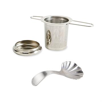 Set cuillère doseuse à thé et infuseur à thé en inox Set cuillère doseuse à thé et infuseur à thé en inox