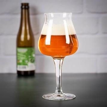 Lot de 2 verres à bière avec sous-verres Arômes et Parfums Peugeot