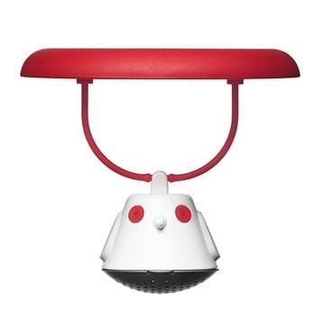 Couvercle infuseur à thé Birdie rouge QDO