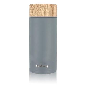 Bouteille isotherme Kuumo bleu inox 0,4 L Ogo