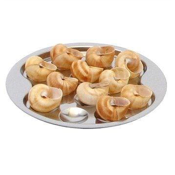 Assiette 12 escargots Roger Orfèvre