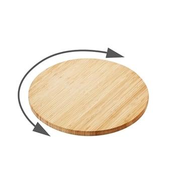 Plateau pivotant en bambou 35 cm Point Virgule