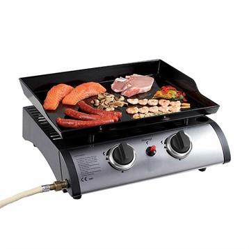 Plancha à gaz 2 brûleurs Plancha à gaz 2 brûleurs
