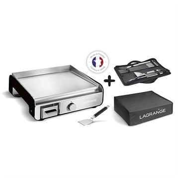 Plancha Pro Noir avec kit accessoire et housse de protection 219052 2300 W Lagrange