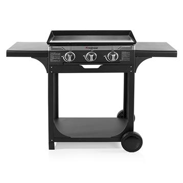 Plancha gaz 3 bruleurs avec chariot BQ6349FT