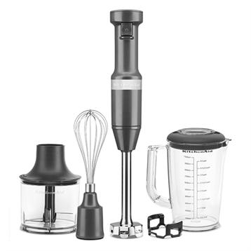 Mixeur plongeant 5 vitesses 180 W 5KHBV83EDG gris Kitchenaid