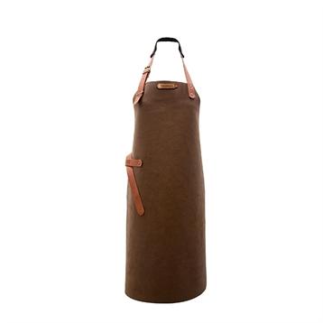 Tablier Kansas cuir marron taille M 74 cm Xapron Tablier Kansas cuir marron taille M 74 cm Xapron