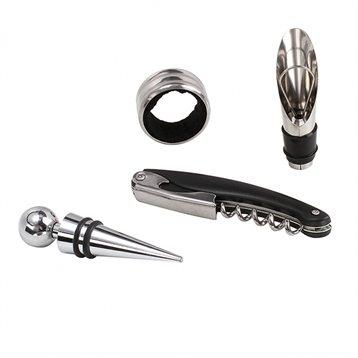 Set sommelier 4 accessoires Wine et Cie