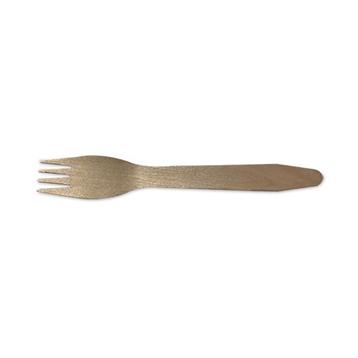 Set de 100 fourchettes écologiques en bois de sapin 16 cm Lebrun Set de 100 fourchettes écologiques en bois de sapin 16 cm Lebrun