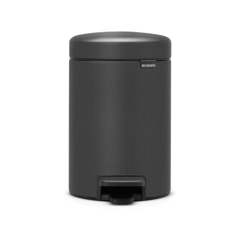 Newicon 3,0L, gris mat Poubelle à pédale (20 04 65) - Brabantia