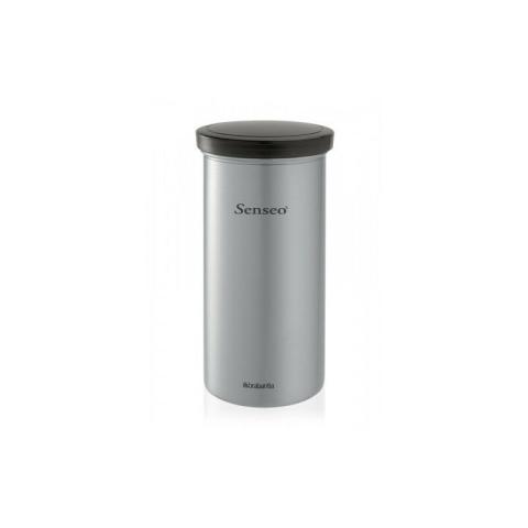 brabantia Brabantia Boîte pour dosettes métal, argent avec couverc. gris (47 62 28)